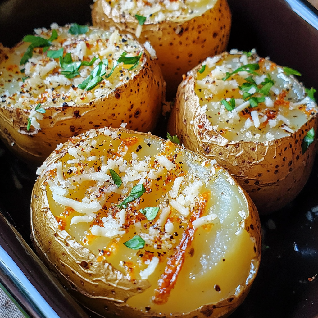 Parmesan Baked Potatoes