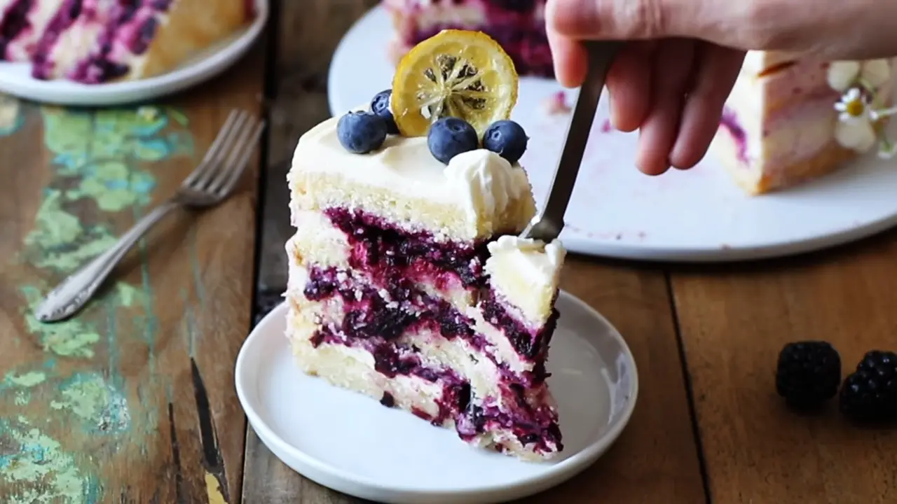 Lemon Blueberry Cake