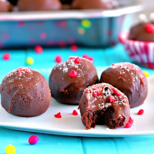 Nutella Fudge Balls