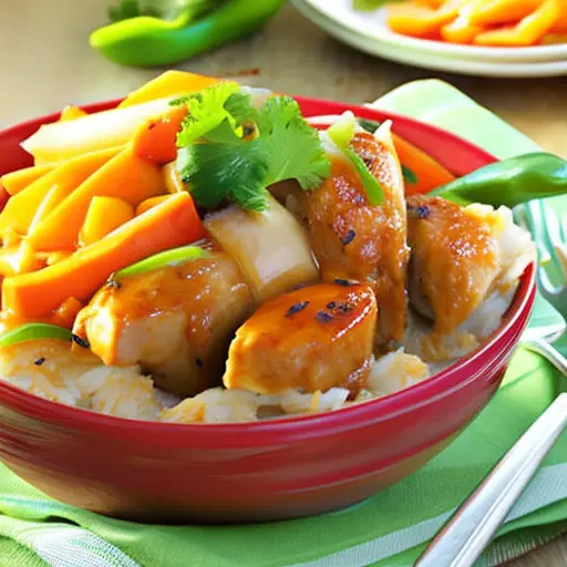 Tropical Slow-Cooked Hawaiian Chicken Delight