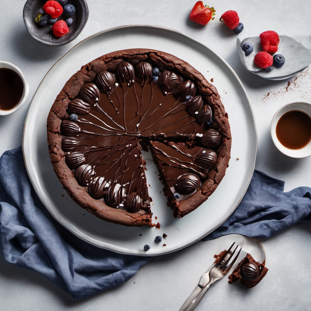 Gooey Brownie Pie