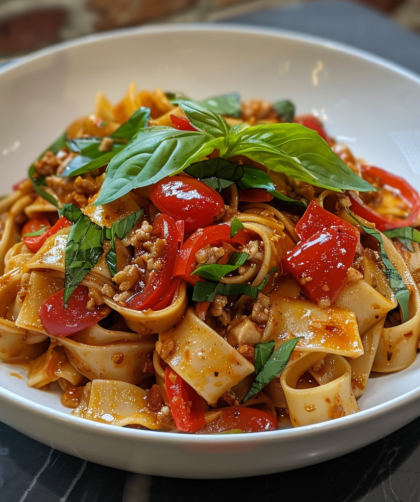 Italian Drunken Noodles