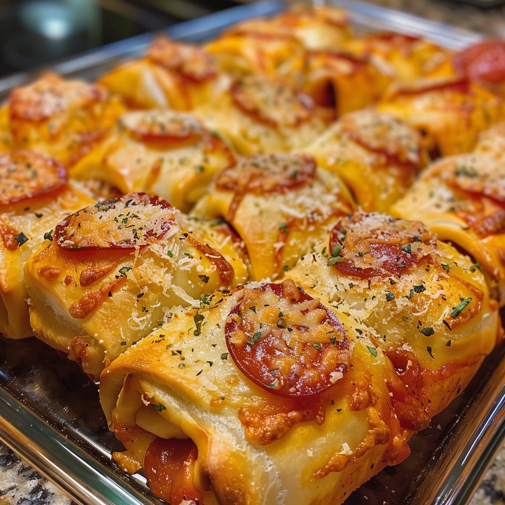 Pepperoni Pizza Rolls