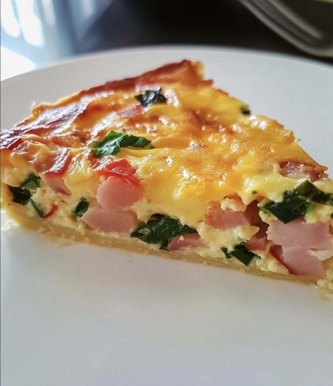 Ham and Cheese Quiche