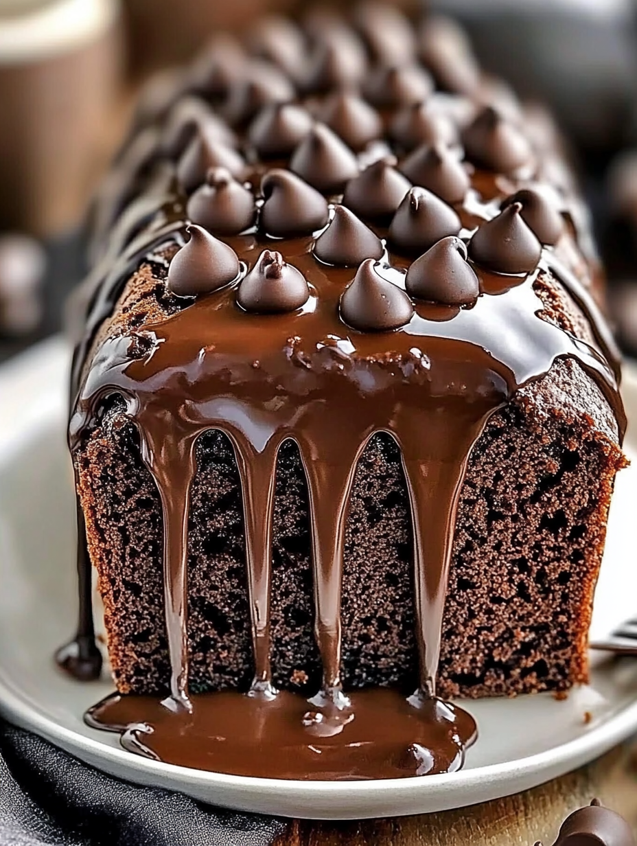 Decadent Hot Fudge Brownie Bread