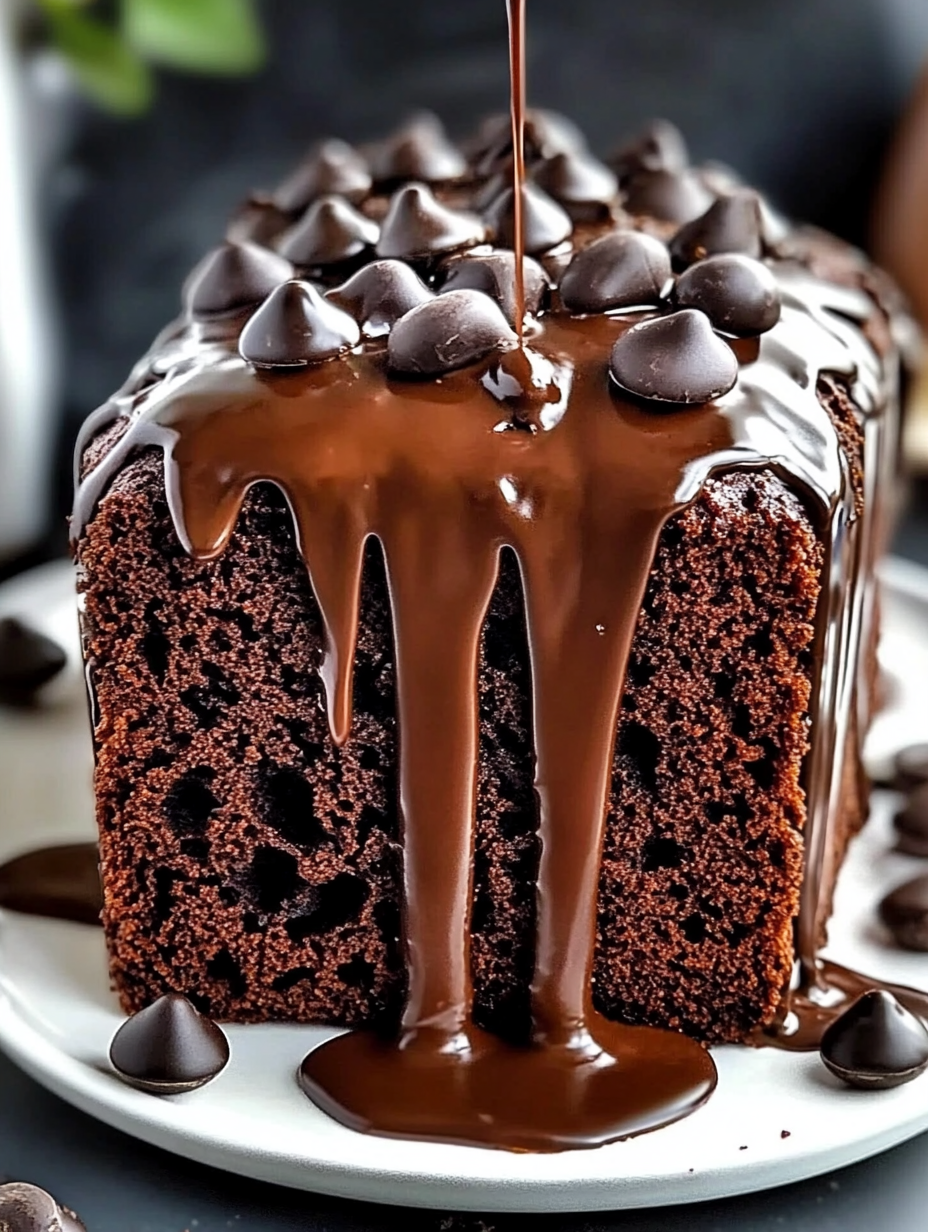 Decadent Hot Fudge Brownie Bread