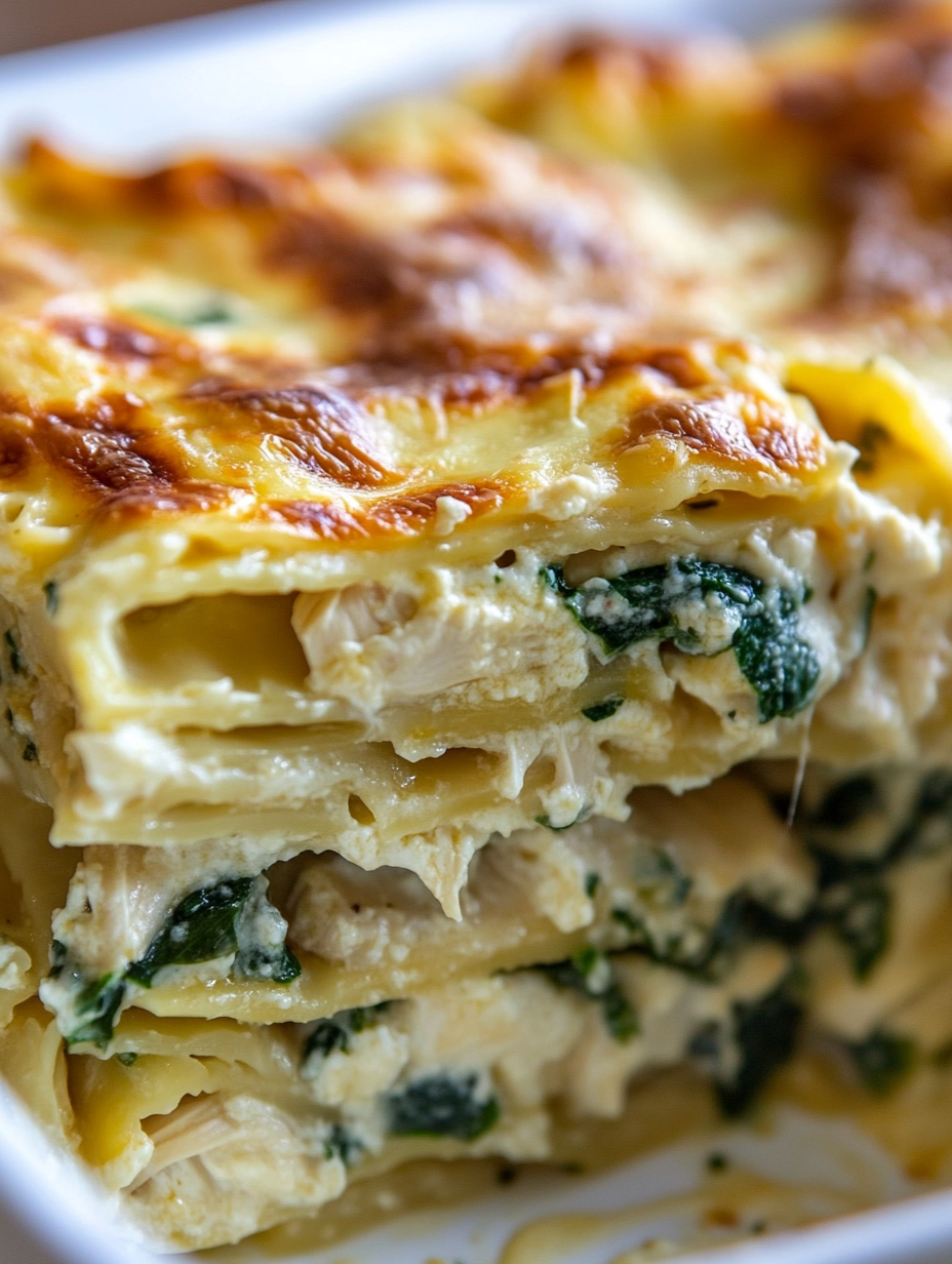 Creamy Chicken Lasagna Recipe